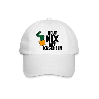 Kuscheln - Baseballkappe - Weiß/Weiß - Vorne