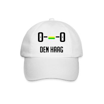 O O DIE HAAGER FRAUEN - Baseballkappe - Weiß/Weiß - Vorne