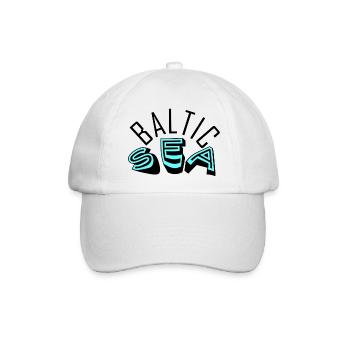 Baltic sea 1 - Baseballkappe - Weiß/Weiß - Vorne