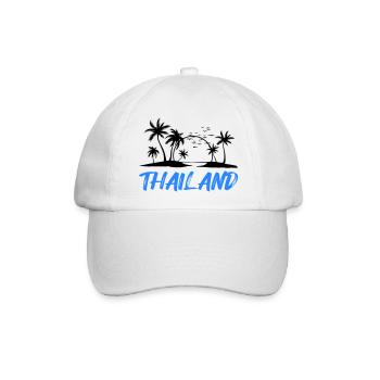 thailand - Baseballkappe - Weiß/Weiß - Vorne