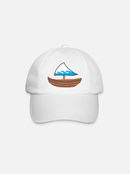 BABABOOT - Baseballkappe - Weiß/Weiß