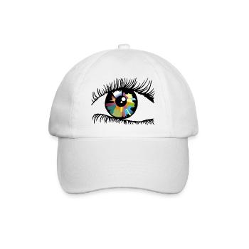 Iris - Baseballkappe - Weiß/Weiß - Vorne