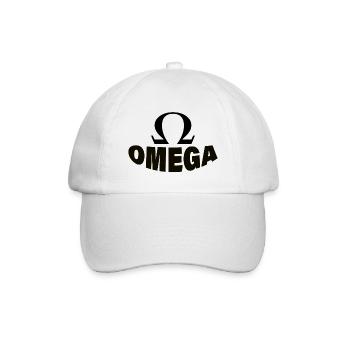 OMEGA - Baseballkappe - Weiß/Weiß - Vorne