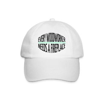 tree feller americas - Baseballkappe - Weiß/Weiß - Vorne