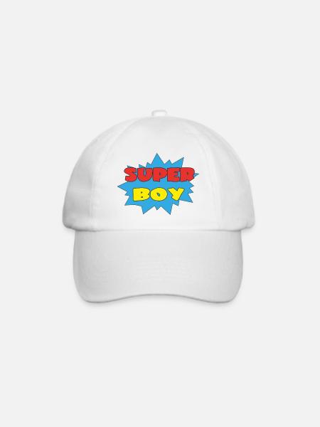 SUPERJUNGE - Baseballkappe - Weiß/Weiß