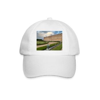 Schloss Versailles - Baseballkappe - Weiß/Weiß - Vorne