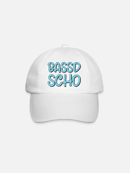 Bassd scho - Baseballkappe - Weiß/Weiß