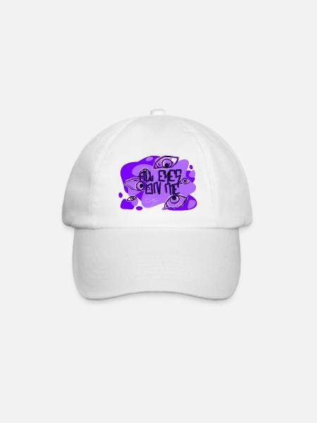 Eyes on me - Calypso Blous - Baseballkappe - Weiß/Weiß