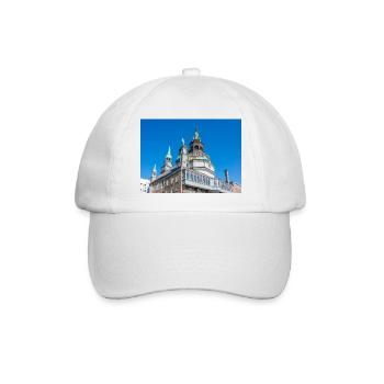 Notre Dame de Bon Secours Chapel, Montréal, Québec - Baseballkappe - Weiß/Weiß - Vorne