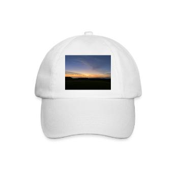 Sonnenaufgang - Baseballkappe - Weiß/Weiß - Vorne