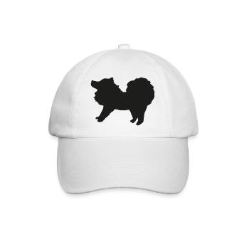 Spitz schwarz - Baseballkappe - Weiß/Weiß - Vorne