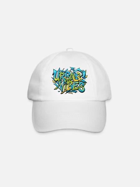 Urban Vibes - Baseballkappe - Weiß/Weiß