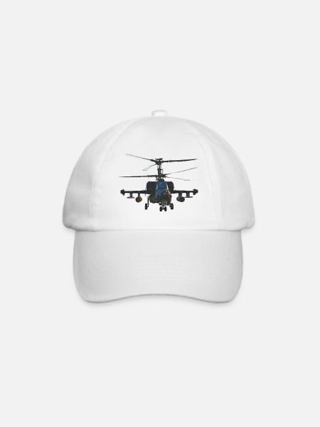 Ka-50 - Baseballkappe - Weiß/Weiß