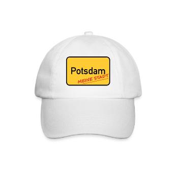 POTSDAM - MEINE STADT - Baseballkappe - Weiß/Weiß - Vorne