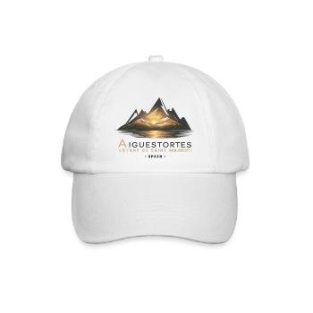 Gift Aigüestortes Estanys Sant Maurici Pyrenees - Baseballkappe - Weiß/Weiß - Vorne