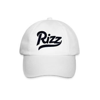 rizz - Baseballkappe - Weiß/Weiß - Vorne