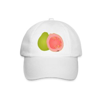 Guava Pop Art - Baseballkappe - Weiß/Weiß - Vorne