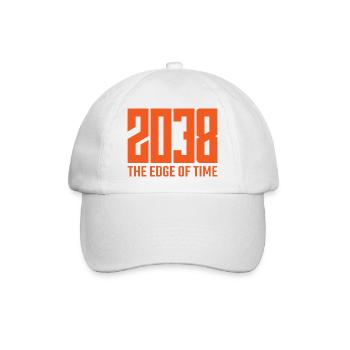 2038 - The Edge of Time - Baseballkappe - Weiß/Weiß - Vorne