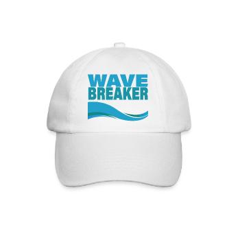 WAVE BREAKER - Baseballkappe - Weiß/Weiß - Vorne