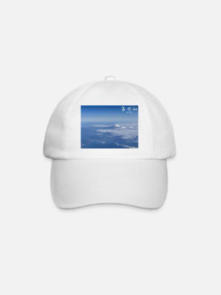 Fujisan - Baseballkappe - Weiß/Weiß
