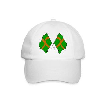 Nijmegen Wanderfahnen - Baseballkappe - Weiß/Weiß - Vorne