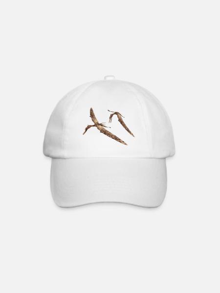 Flugsaurier Zhenyuanopterus - Baseballkappe - Weiß/Weiß
