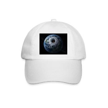 Erdwirbelportal - Baseballkappe - Weiß/Weiß - Vorne