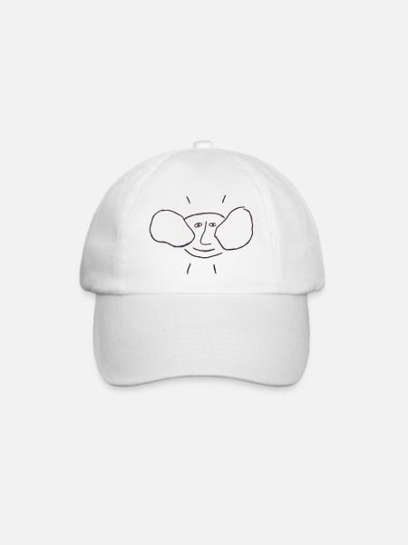 SEI DU - Baseballkappe - Weiß/Weiß