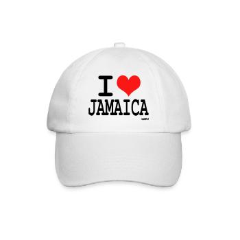 jamaica - Baseballkappe - Weiß/Weiß - Vorne