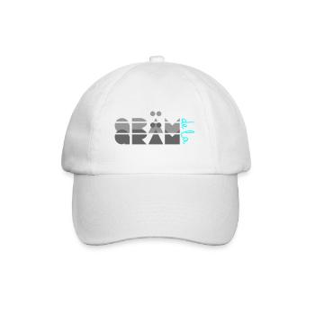Gräm de la Gräm - Baseballkappe - Weiß/Weiß - Vorne