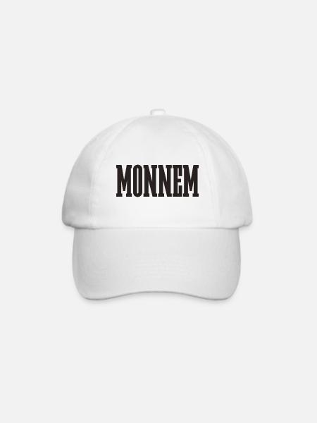 Monnem Mannheim - Baseballkappe - Weiß/Weiß