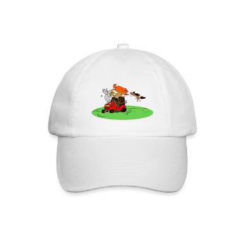 Cheffe on Tour - Baseballkappe - Weiß/Weiß - Vorne