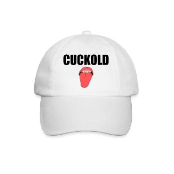 Cuckold - Baseballkappe - Weiß/Weiß - Vorne