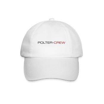 Polter Crew - Baseballkappe - Weiß/Weiß - Vorne