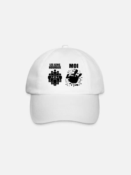 Tauchen | Taucher-Geschenk - Baseballkappe - Weiß/Weiß