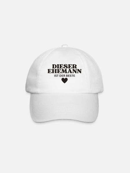 Dieser Ehemann ist der Beste - Baseballkappe - Weiß/Weiß