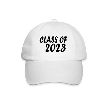 Class of 2023 - Baseballkappe - Weiß/Weiß - Vorne