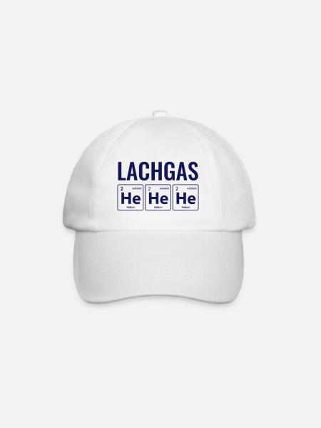 Chemie Chemiker Chemielaborant Geschenkidee lustig - Baseballkappe - Weiß/Weiß