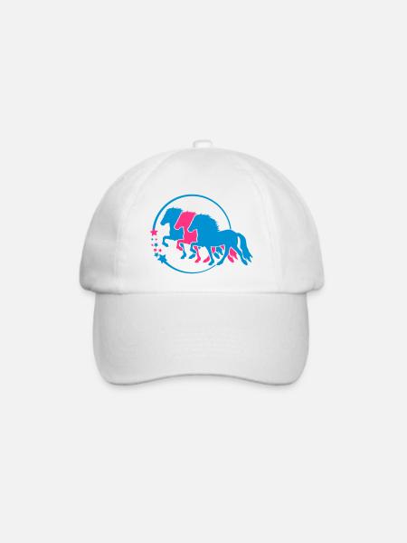Sternentoelter - Baseballkappe - Weiß/Weiß