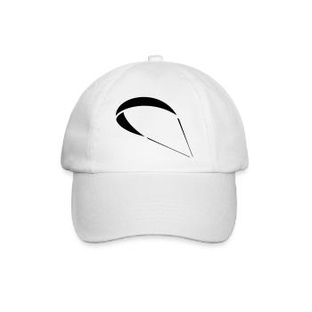 Kite Gleitschirm - Baseballkappe - Weiß/Weiß - Vorne