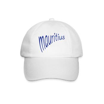 Mauritius - Baseballkappe - Weiß/Weiß - Vorne