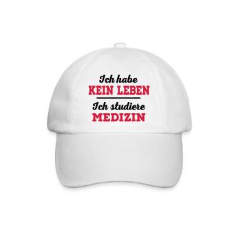 Medizin - Baseballkappe - Weiß/Weiß - Vorne