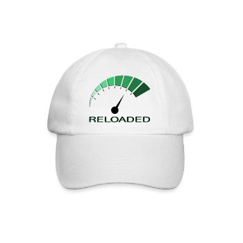 Gage Reloaded 'Mojo Design' T-Shirt - Baseballkappe - Weiß/Weiß - Vorne