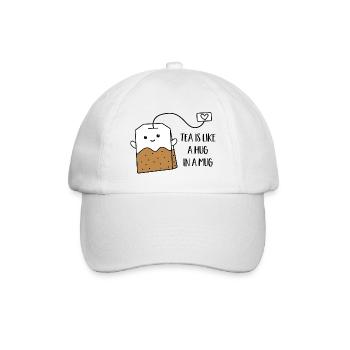 Tee - Baseballkappe - Weiß/Weiß - Vorne