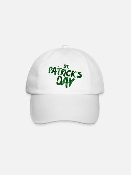 St. Patrick’s Day - Saint Patricks Day - Baseballkappe - Weiß/Weiß