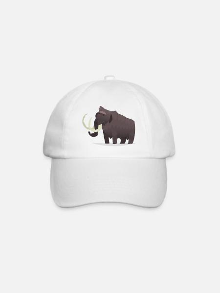 Mammut Design - Baseballkappe - Weiß/Weiß