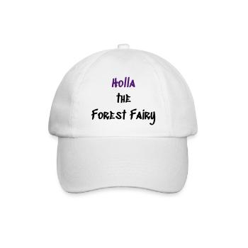 Forest Fairy - Baseballkappe - Weiß/Weiß - Vorne