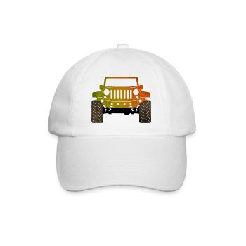 Jeep - Baseballkappe - Weiß/Weiß - Vorne