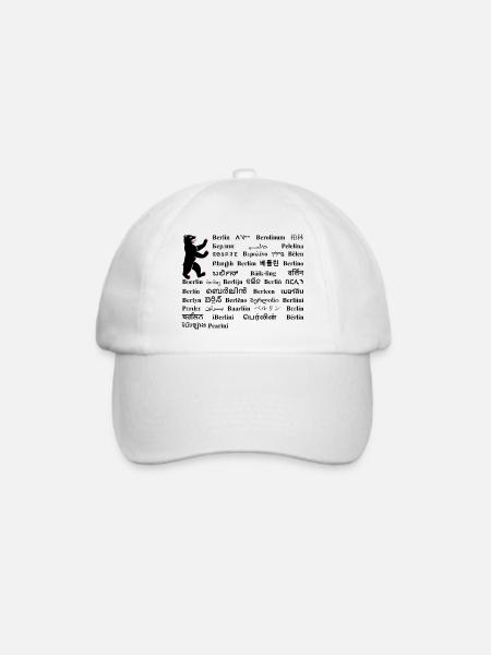 berlin s2 - Baseballkappe - Weiß/Weiß