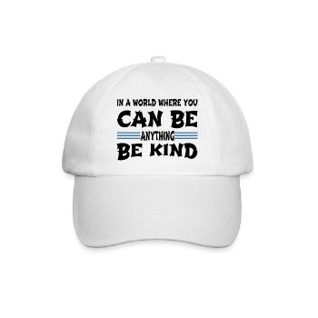 present birthday present gift gift idea quote - Baseballkappe - Weiß/Weiß - Vorne